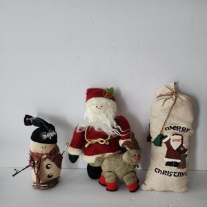 Lot Of 3 Christmas Decorations